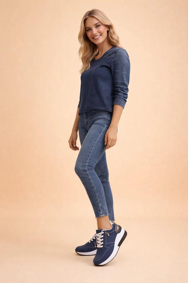 Elena | Baskets basses rembourrées pour femmes pour un confort quotidien